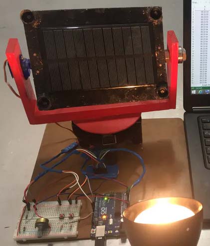 arduino solar tracker mit